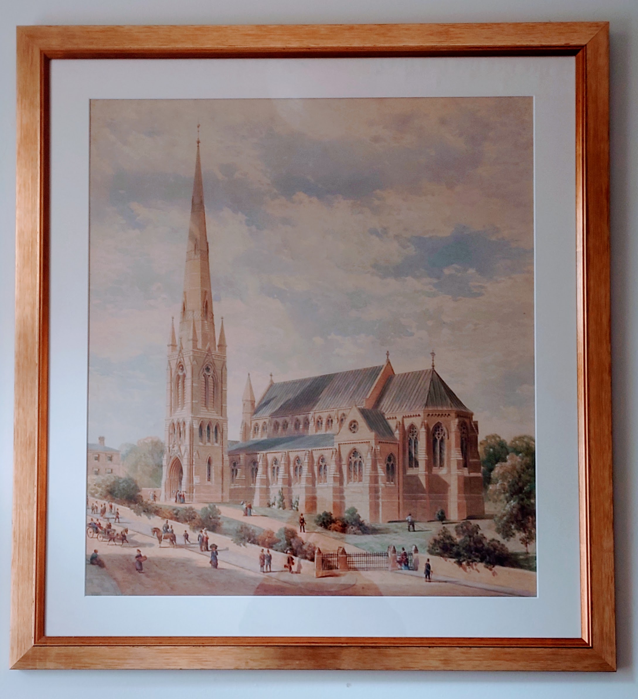 Print of St John's from Parish