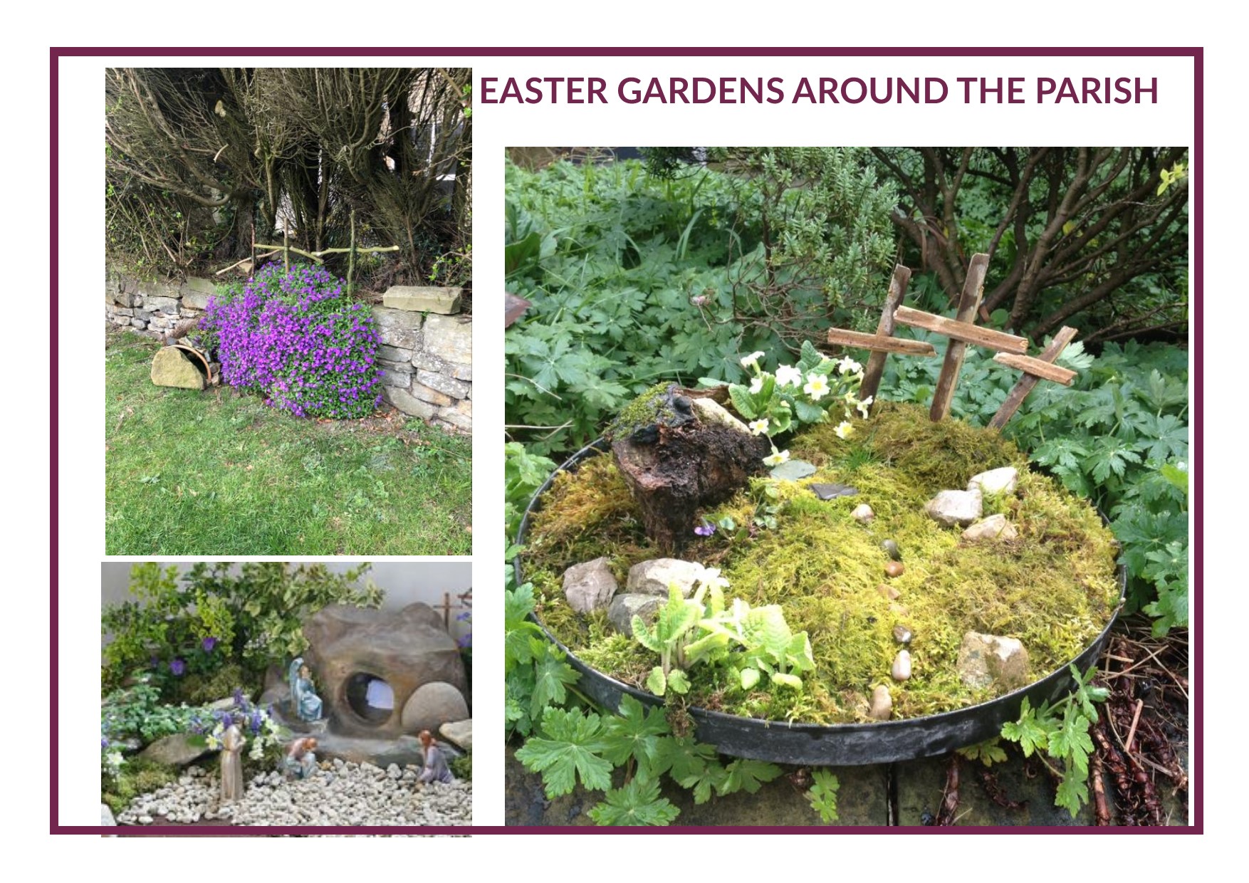 Easter Garden Montage