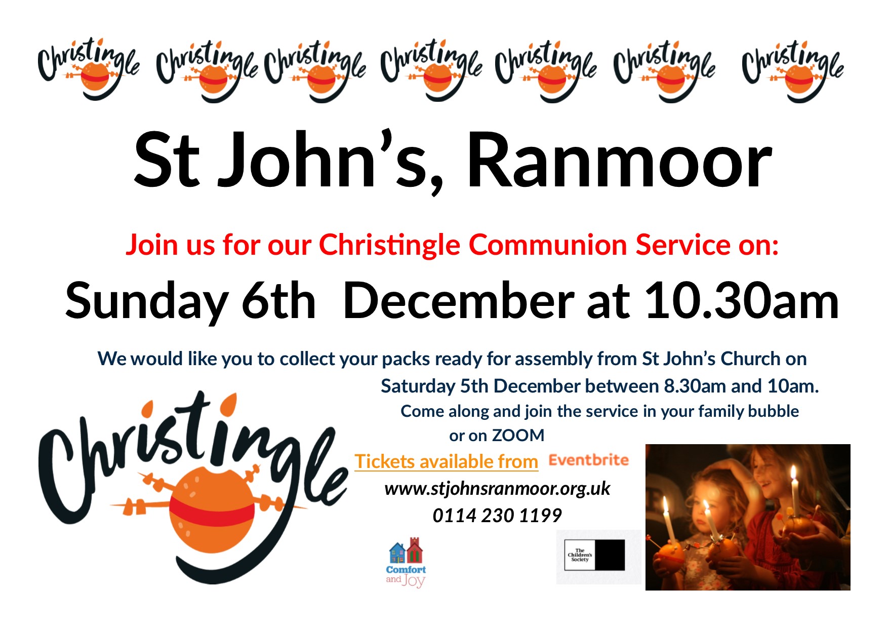 Christingle 2020 advertisement