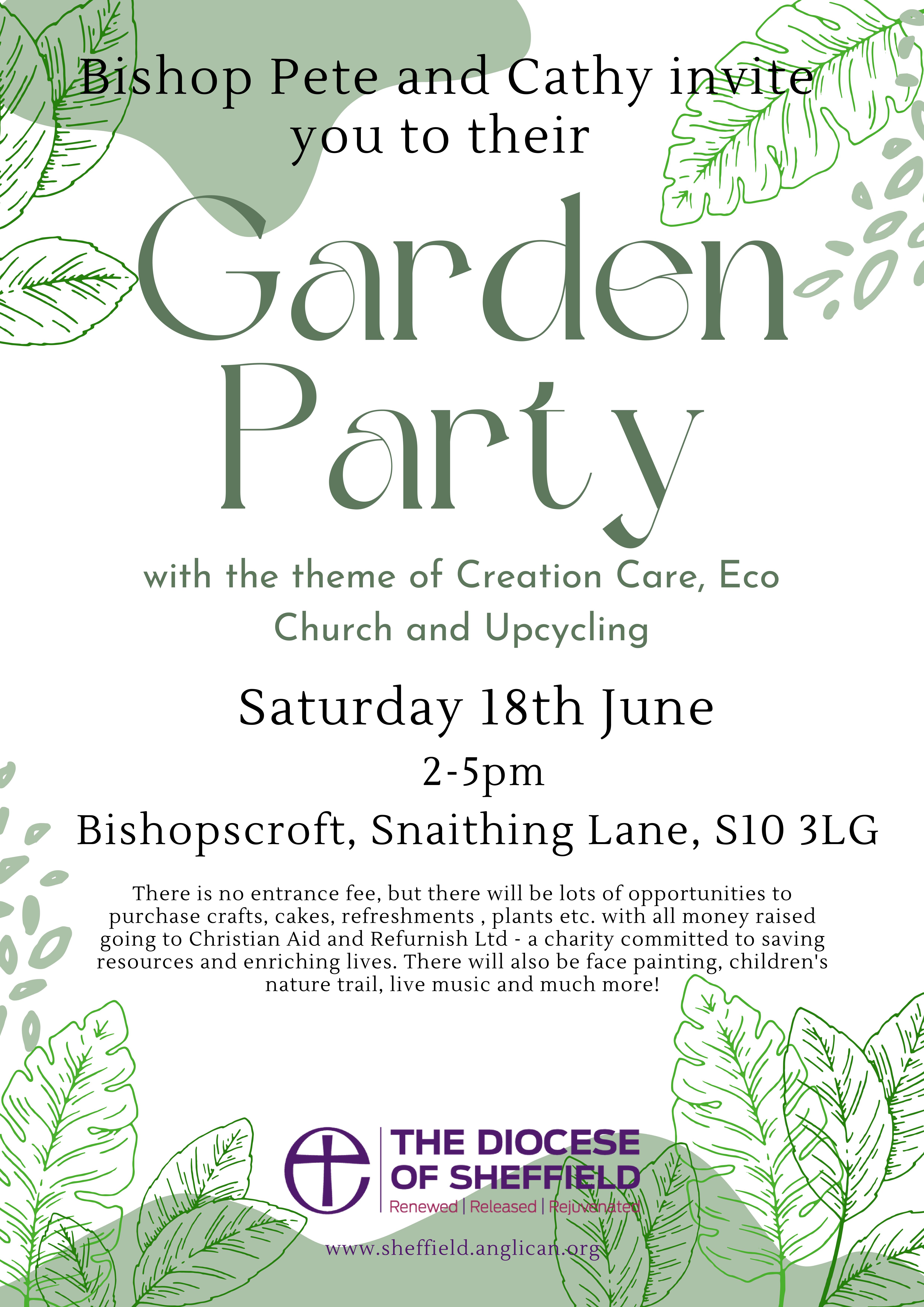 bishops garden party 2022