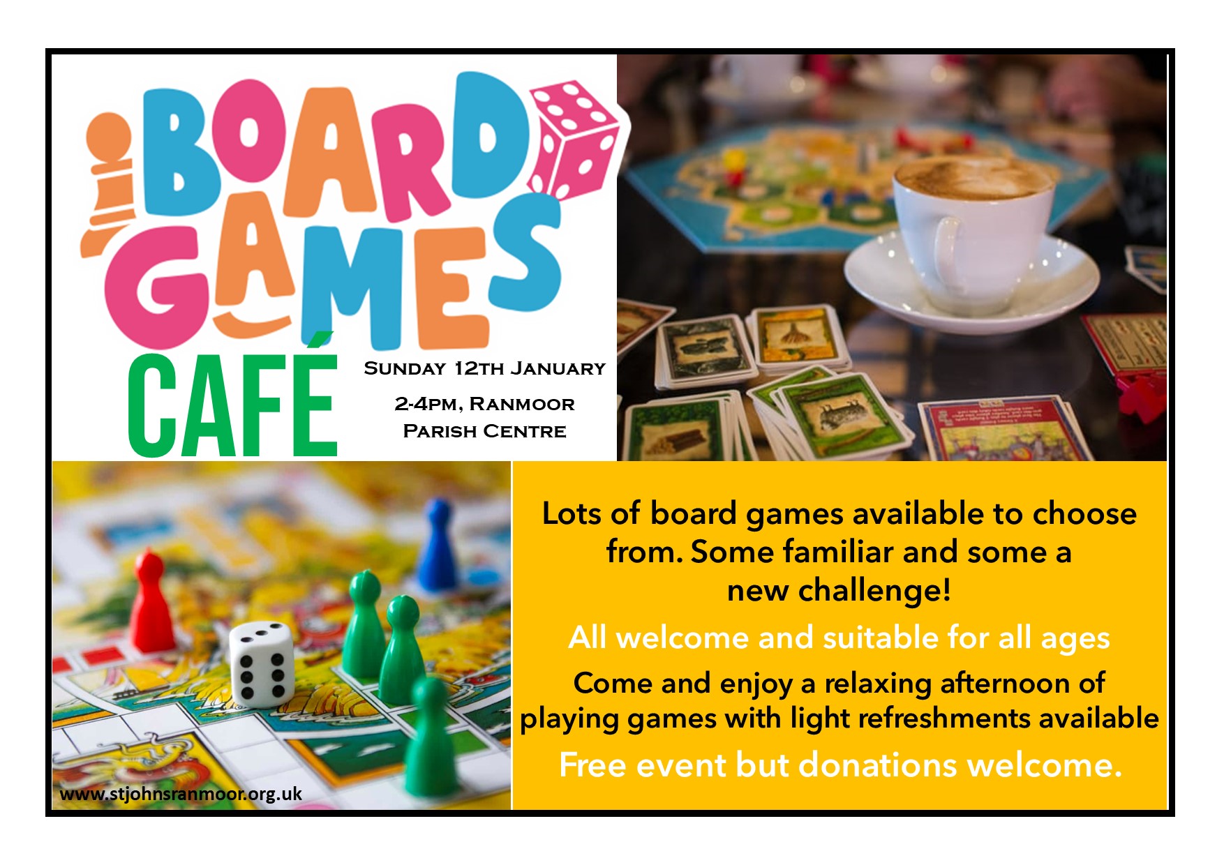 Board Games Flyer