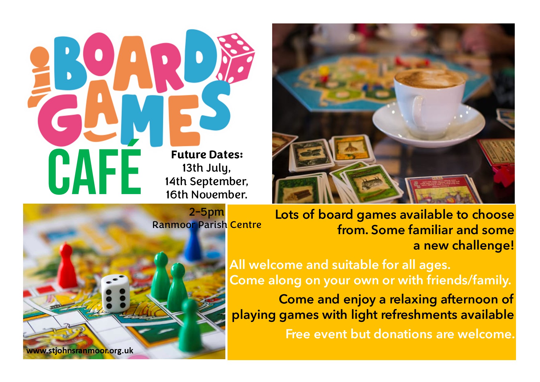 Board Games Flyer