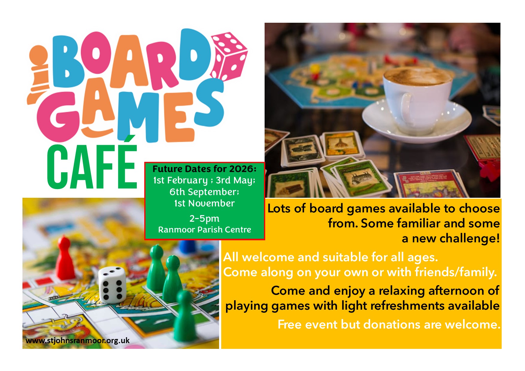 Board Games Flyer