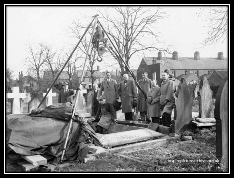 opening ea's grave