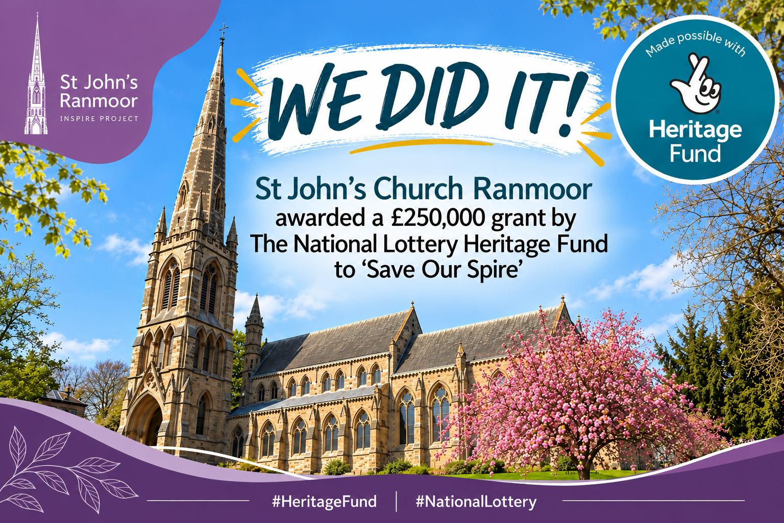 Lottery Grant poster